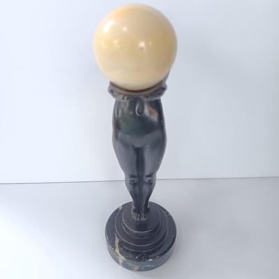 M Le Verrier ” Lueur “Iconic Art Cast sculpture by Max Le Verrier circa 1930