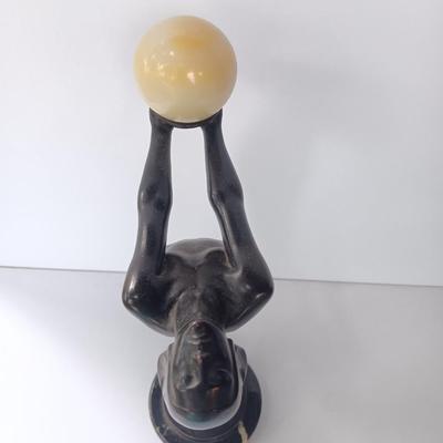 M Le Verrier ” Lueur “Iconic Art Cast sculpture by Max Le Verrier circa 1930