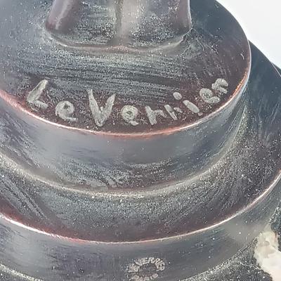M Le Verrier ” Lueur “Iconic Art Cast sculpture by Max Le Verrier circa 1930