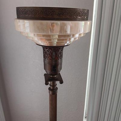 Vintage Art Deco Torchiere Floor lamp