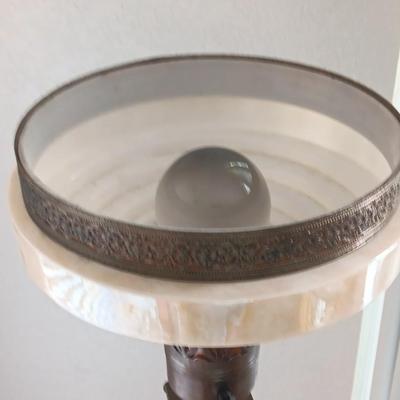 Vintage Art Deco Torchiere Floor lamp