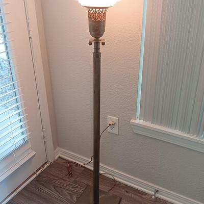Vintage Art Deco Torchiere Floor lamp