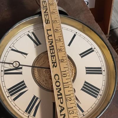 Large Art Deco alarm clock tic tock