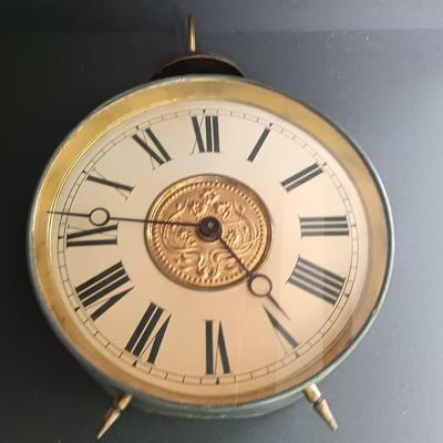 Large Art Deco alarm clock tic tock