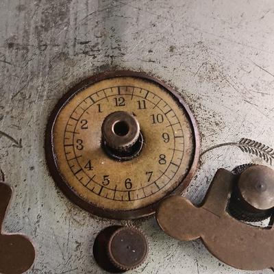 Large Art Deco alarm clock tic tock