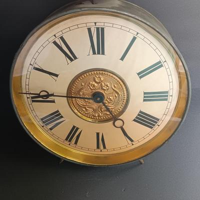 Large Art Deco alarm clock tic tock