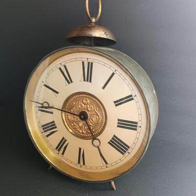 Large Art Deco alarm clock tic tock