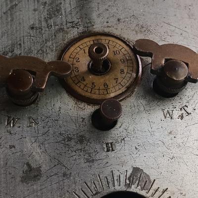 Large Art Deco alarm clock tic tock