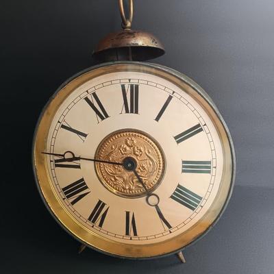 Large Art Deco alarm clock tic tock