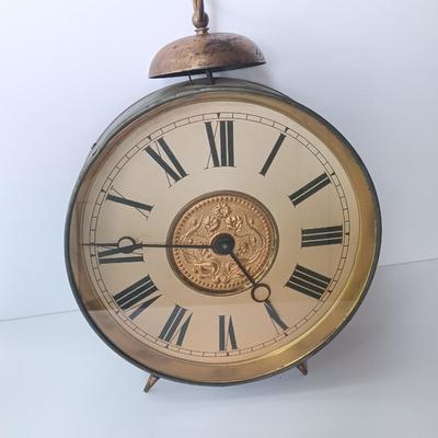 Large Art Deco alarm clock tic tock