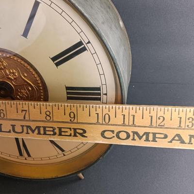Large Art Deco alarm clock tic tock