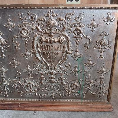 Antique Brass national cash register, Dayton Ohio Factory # 888827