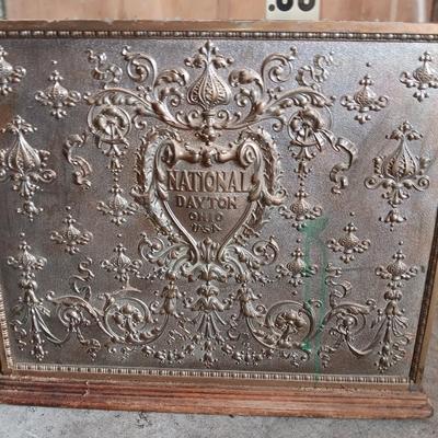 Antique Brass national cash register, Dayton Ohio Factory # 888827