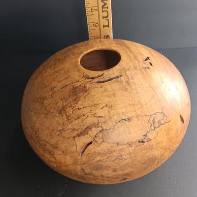 Signed Knud Oland (Danish/American, 20th Century), Turned Vase 1987