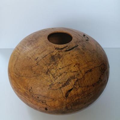 Signed Knud Oland (Danish/American, 20th Century), Turned Vase 1987