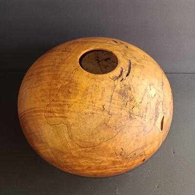 Signed Knud Oland (Danish/American, 20th Century), Turned Vase 1987