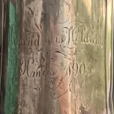 Art Nouveau wine decanter WMF Alphonse Mucha Art Nouveau Antique Art Nouveau 40CM 1900