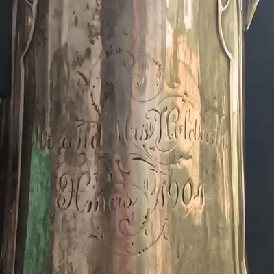 Art Nouveau wine decanter WMF Alphonse Mucha Art Nouveau Antique Art Nouveau 40CM 1900