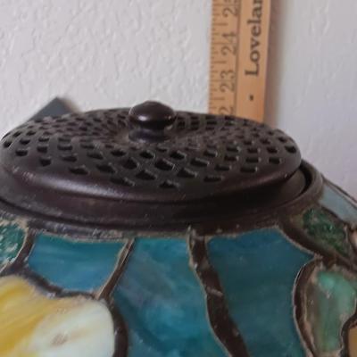 Beautiful Antique “HANDEL” Leaded Glass Lamp