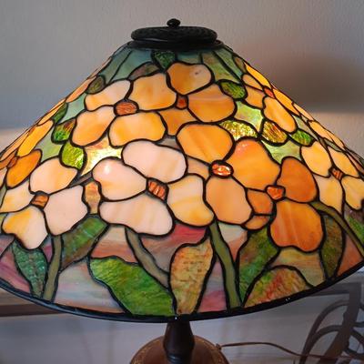 Beautiful Antique “HANDEL” Leaded Glass Lamp