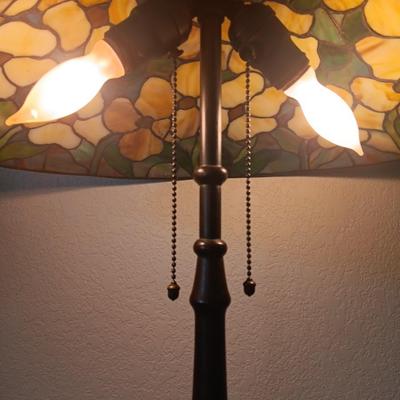 Beautiful Antique “HANDEL” Leaded Glass Lamp