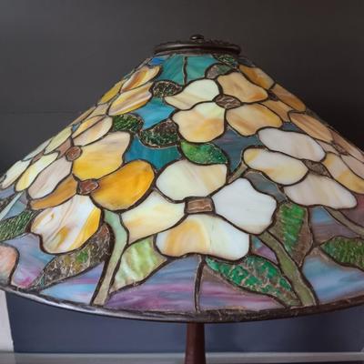 Beautiful Antique “HANDEL” Leaded Glass Lamp