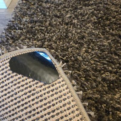 Thick Shaggy Brown Rug
