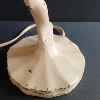 Antique Art Deco Risque Nude lamp with shade in working condition! Art Deco Classic!