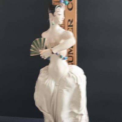 Meissen figure "Spanish dancer", polychrome painted, design: Paul Scheurich 1933, jubilee mark 1883-1983