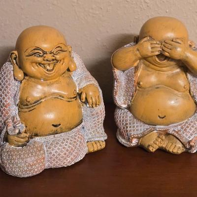 Laughing Buddas (2)