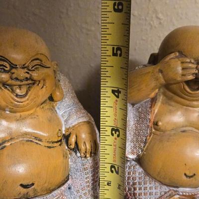Laughing Buddas (2)
