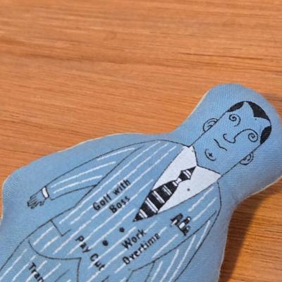 Small Wood Sign and Double Sided Doll