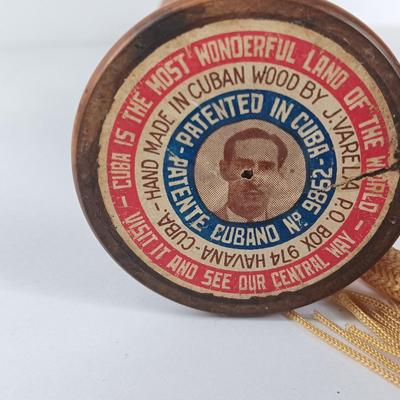 Antique perfume atomizer Handmade in Cuban Wood by J. Varela