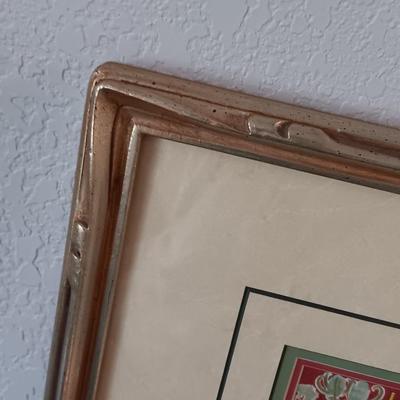 Laurier Objets d'Art - Antique framed color Magazine cover