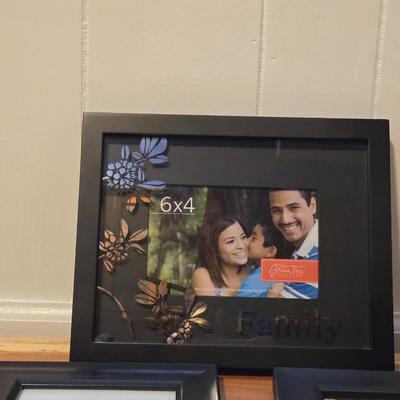 Black Photo Frames Lot