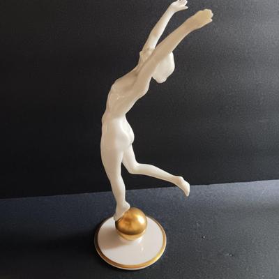 Exquisite HUTSCHENREUTHER NUDE SUNCHILD PORCELAIN BY KARL TUTTER - MCM