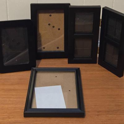 Black Photo Frames Lot