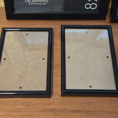 Black Photo Frames Lot