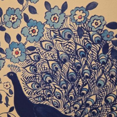 Peacock Canvas Print Art