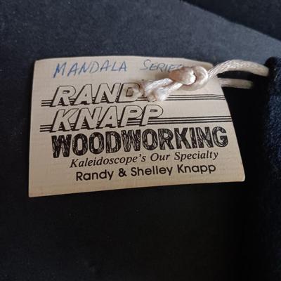 Rand Knapp Woodworking Kaleidoscope - Mandala Series - Randy & Shelley Knapp
