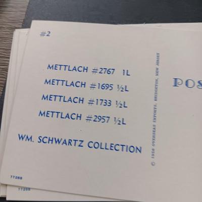 Beautiful Mettlach GES.GESCH 2391 “The Swan Knight’s Wedding” STEIN with post cards