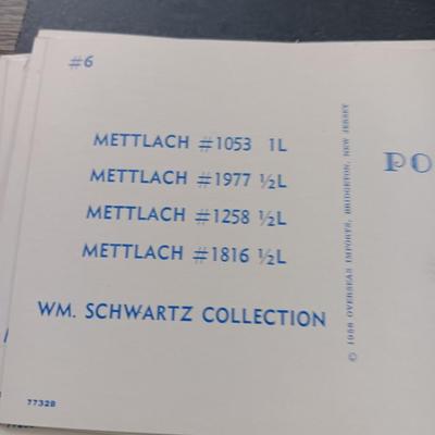 Beautiful Mettlach GES.GESCH 2391 “The Swan Knight’s Wedding” STEIN with post cards