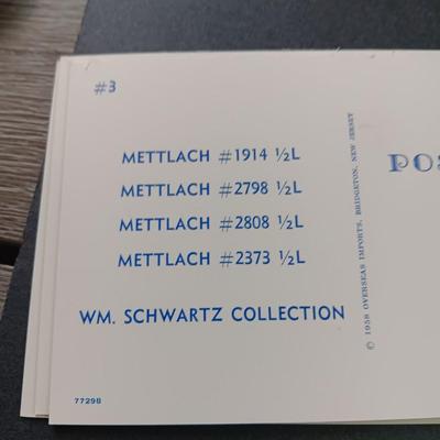 Beautiful Mettlach GES.GESCH 2391 “The Swan Knight’s Wedding” STEIN with post cards