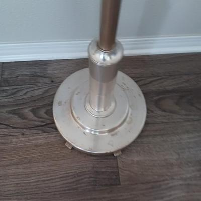 Torchiere Floor lamp with beautiful Opalescent white glass shade