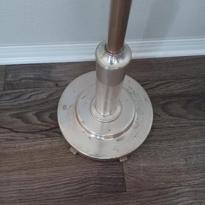 Torchiere Floor lamp with beautiful Opalescent white glass shade
