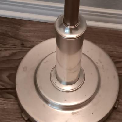 Torchiere Floor lamp with beautiful Opalescent white glass shade
