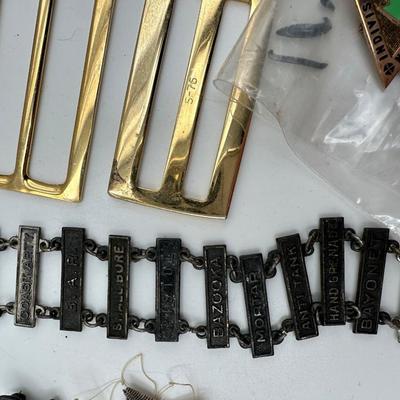 Miscellaneous of Military Pins. etc.