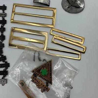 Miscellaneous of Military Pins. etc.