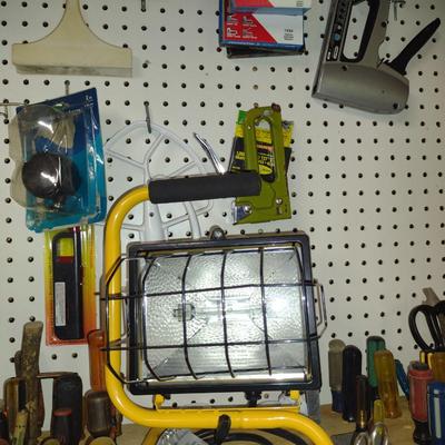Assorted Tools- Contents of Peg Board