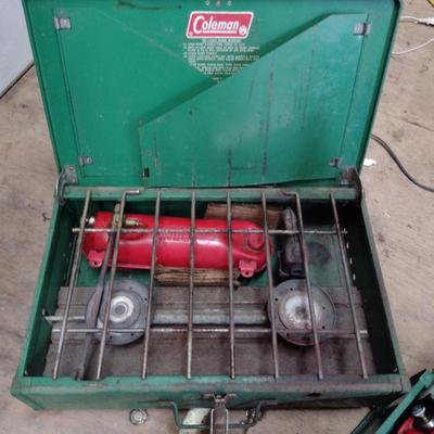 Pair of Coleman Propane Stoves
